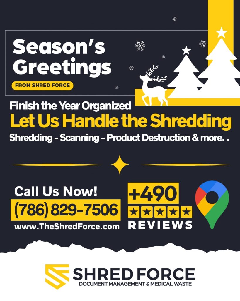Shred Force Get Ready for Year-End — Shred with Confidence