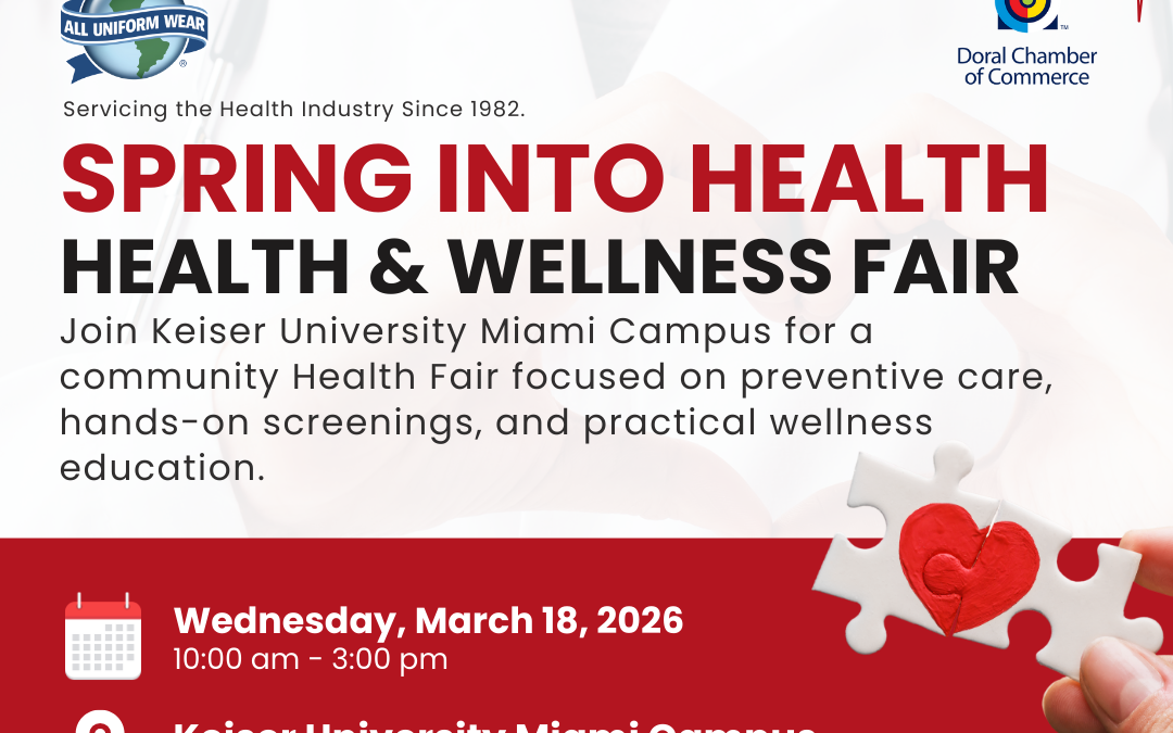 Health & Wellness Fair: Spring Into Health – Free Community Event at Keiser University 