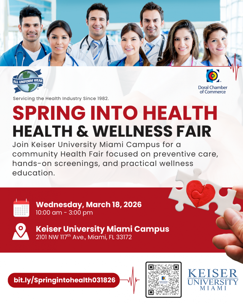 Health & Wellness Fair: Spring Into Health – Free Community Event at Keiser University 