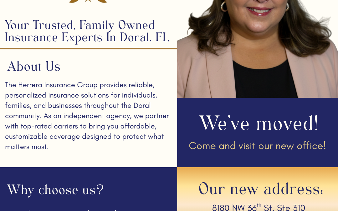 The Herrera Insurance Group, llc.  We’re Growing to Serve You Better