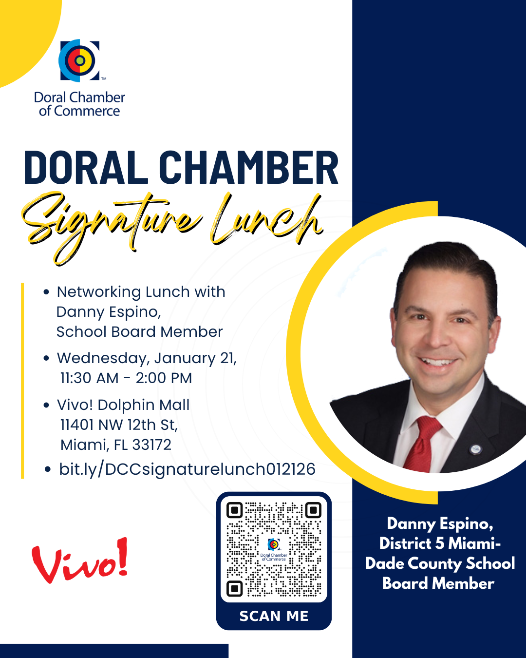 Doral Chamber Signature Lunch at Vivo! Dolphin Mall