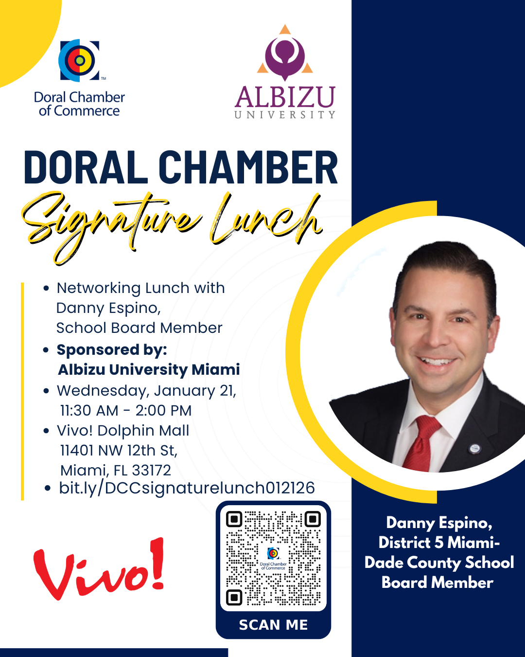 Doral Chamber Signature Lunch at Vivo! Dolphin Mall