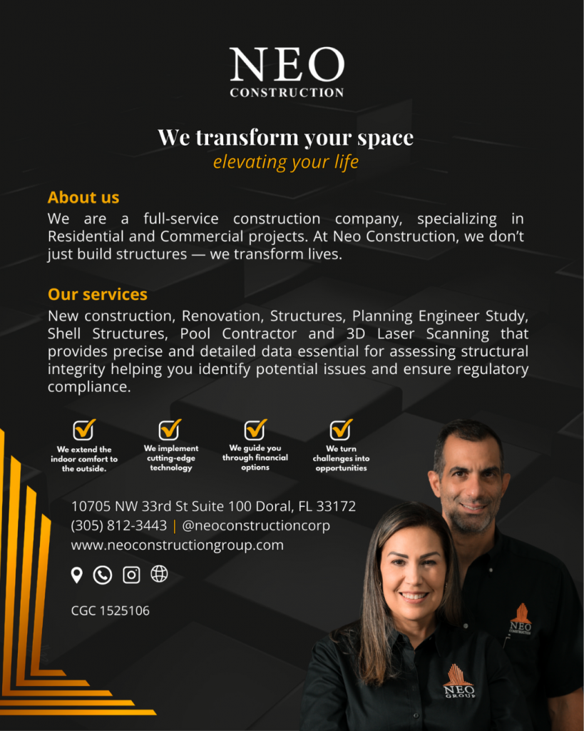 Neo Construction Elevating Standards, Building Futures.