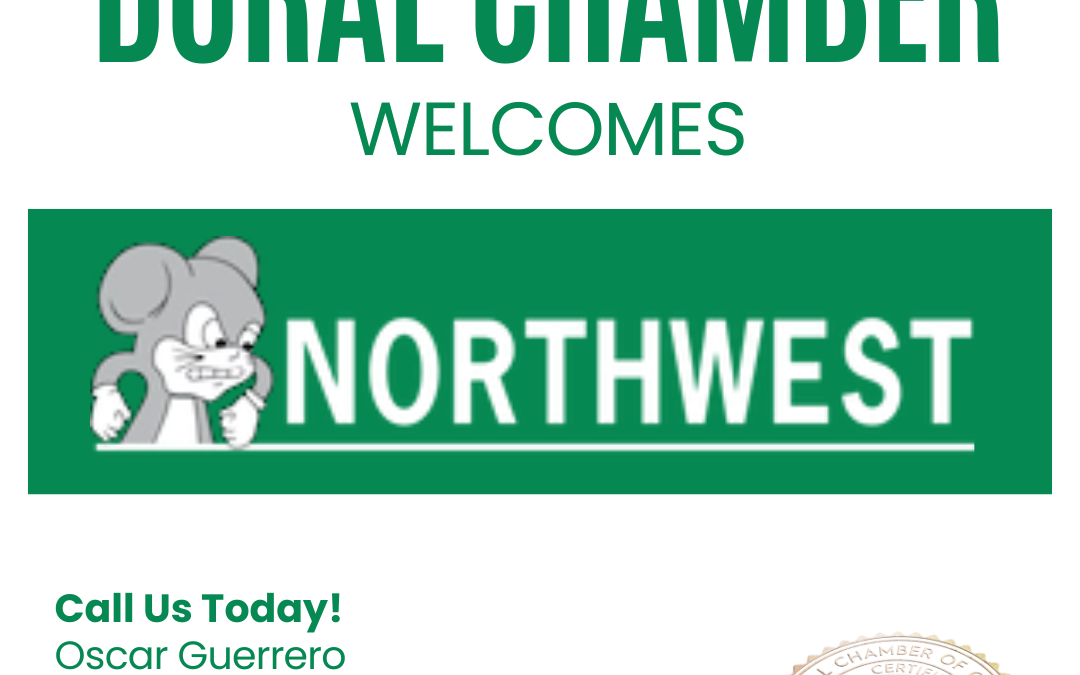 Doral Chamber of Commerce Proudly Welcomes Northwest Exterminating as a Platinum Member.
