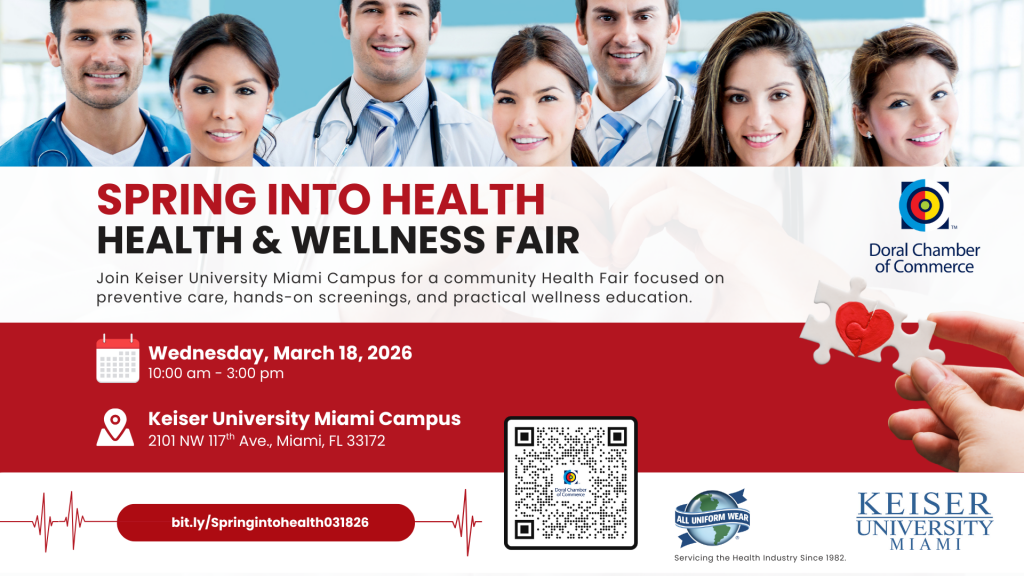 Health & Wellness Fair: Spring Into Health – Free Community Event at Keiser University 