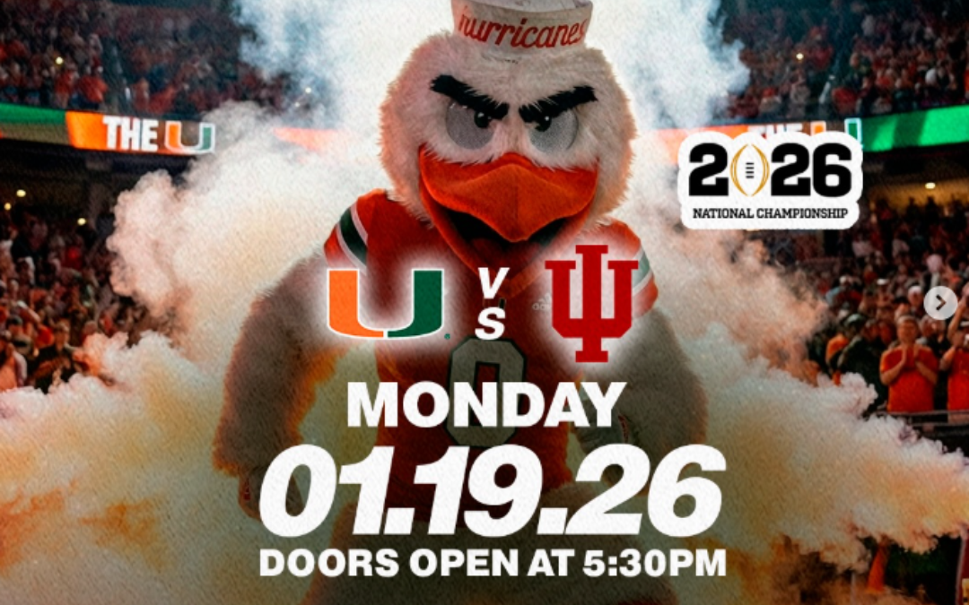 Vivo! Dolphin Mall   University of Miami Hurricanes Championship