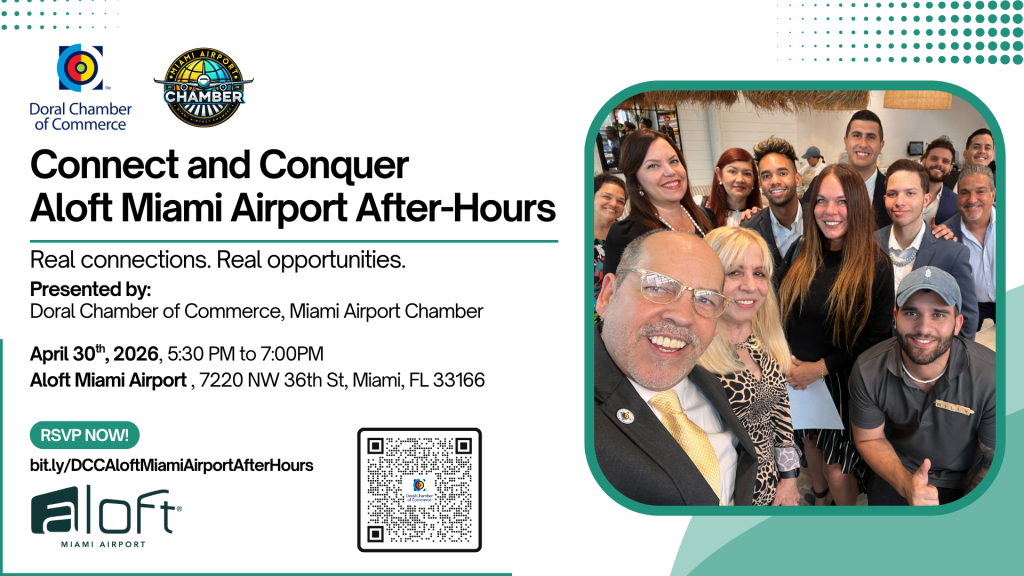 Connect & Conquer: After-Hours Business Networking at Aloft Miami Airport