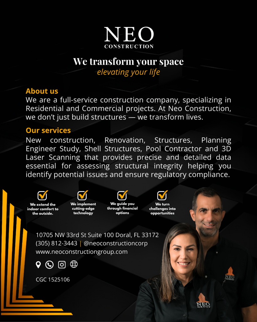 Neo Construction Corp. Defining Excellence, Project by Project!