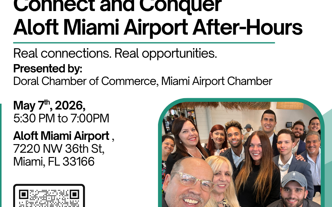 Connect & Conquer: After-Hours Business Networking at Aloft Miami Airport