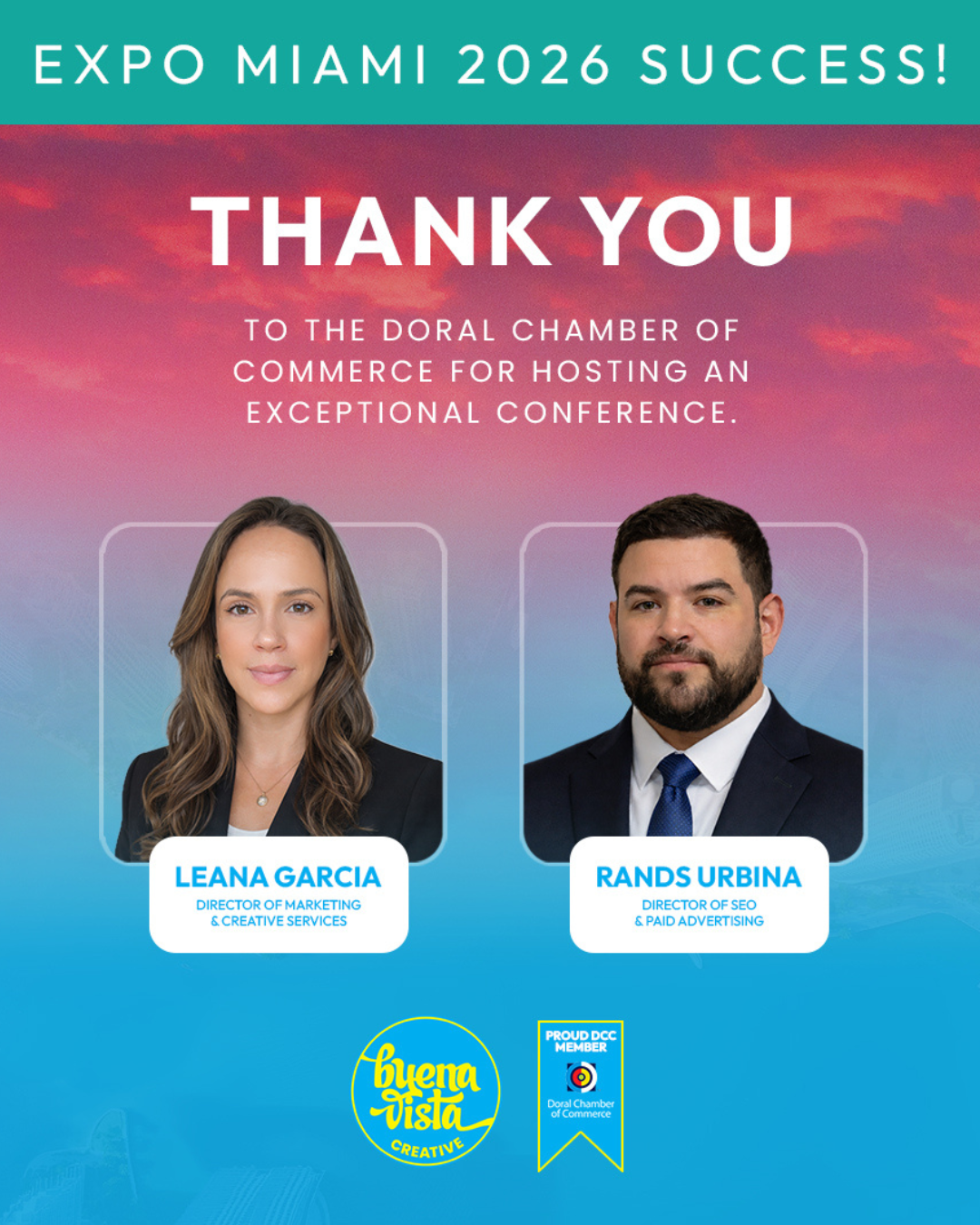 Buena Vista Creative A Quick Thank You From Your Friends at Buena Vista Creative!