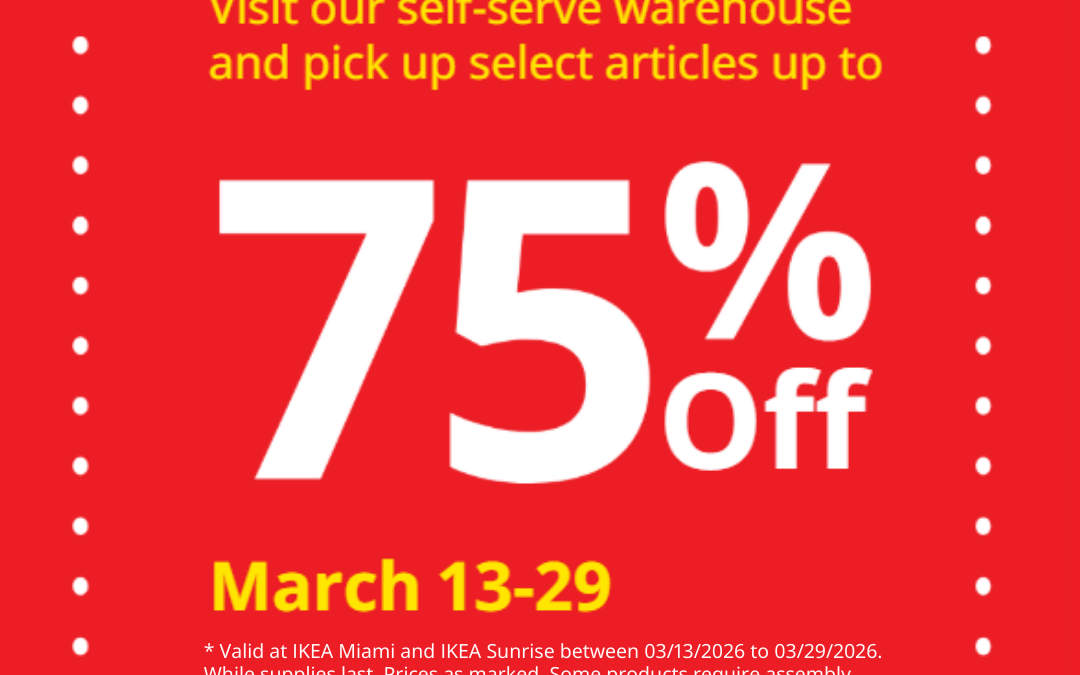 IKEA Miami  Dock Sale Starts Now!