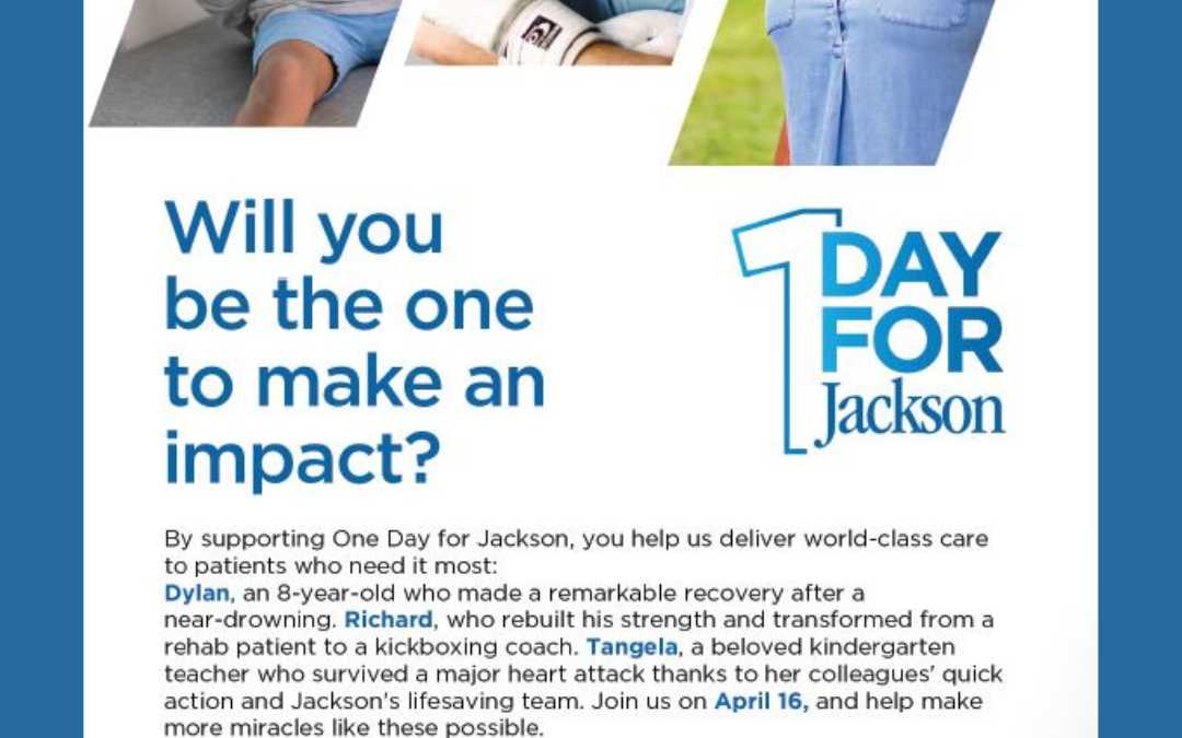 Jackson Health System  One Day For Jackson