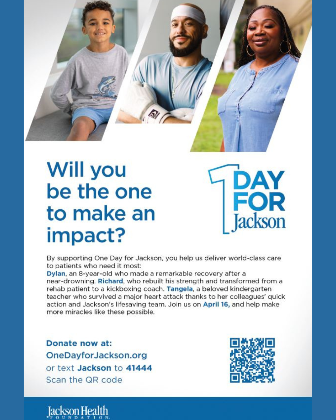 Jackson Health System One Day For Jackson