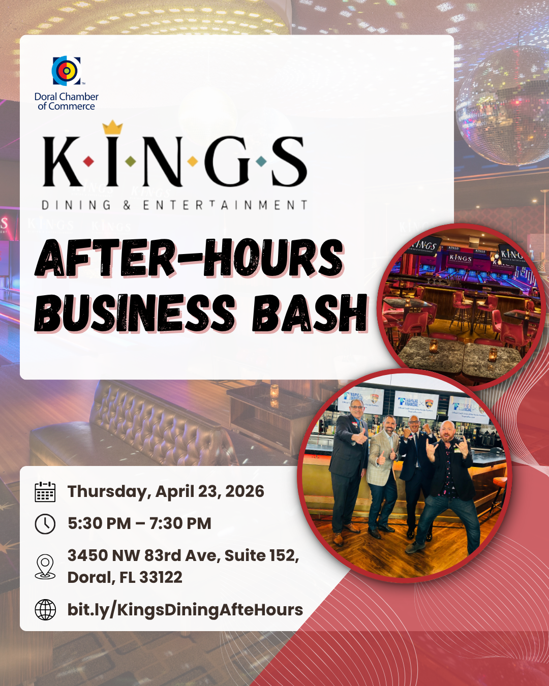Kings Dining & Entertainment After-Hours Business Bash