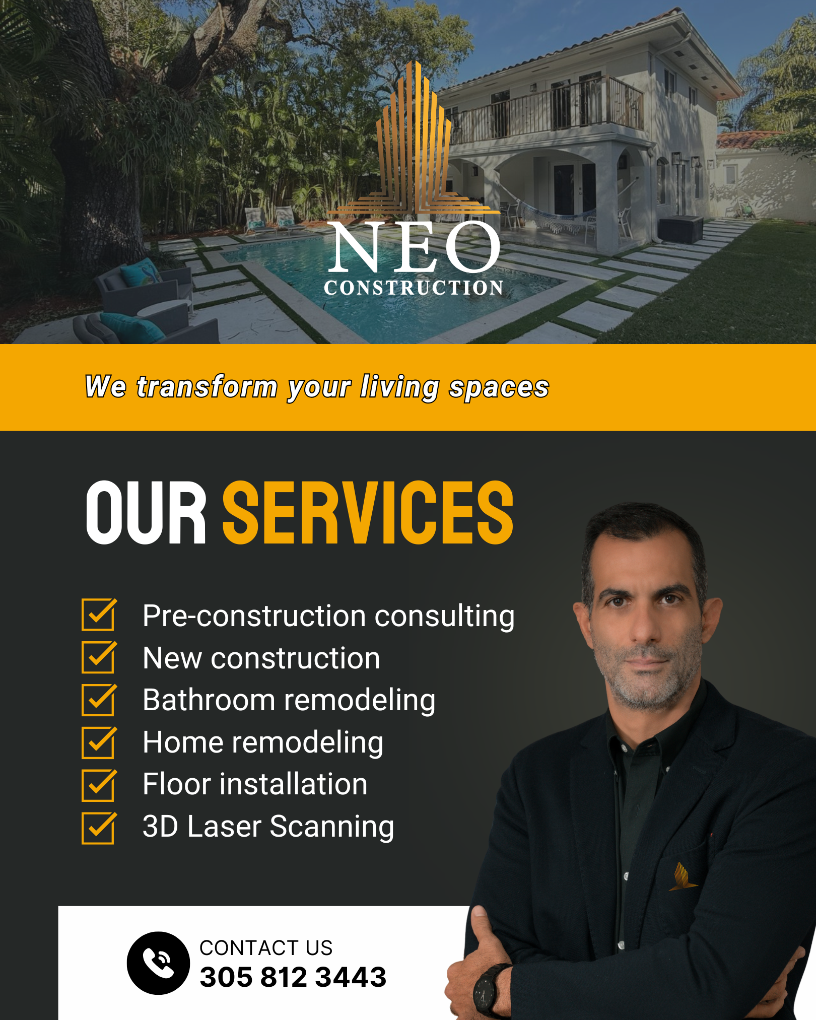Neo Construction Corp. We Work Every Day to Offer More and Better Services!