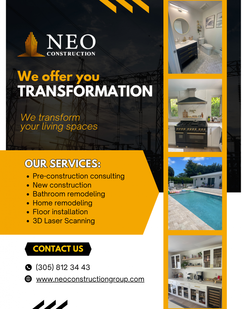 Neo Construction Corp. Defining Excellence, Project by Project!