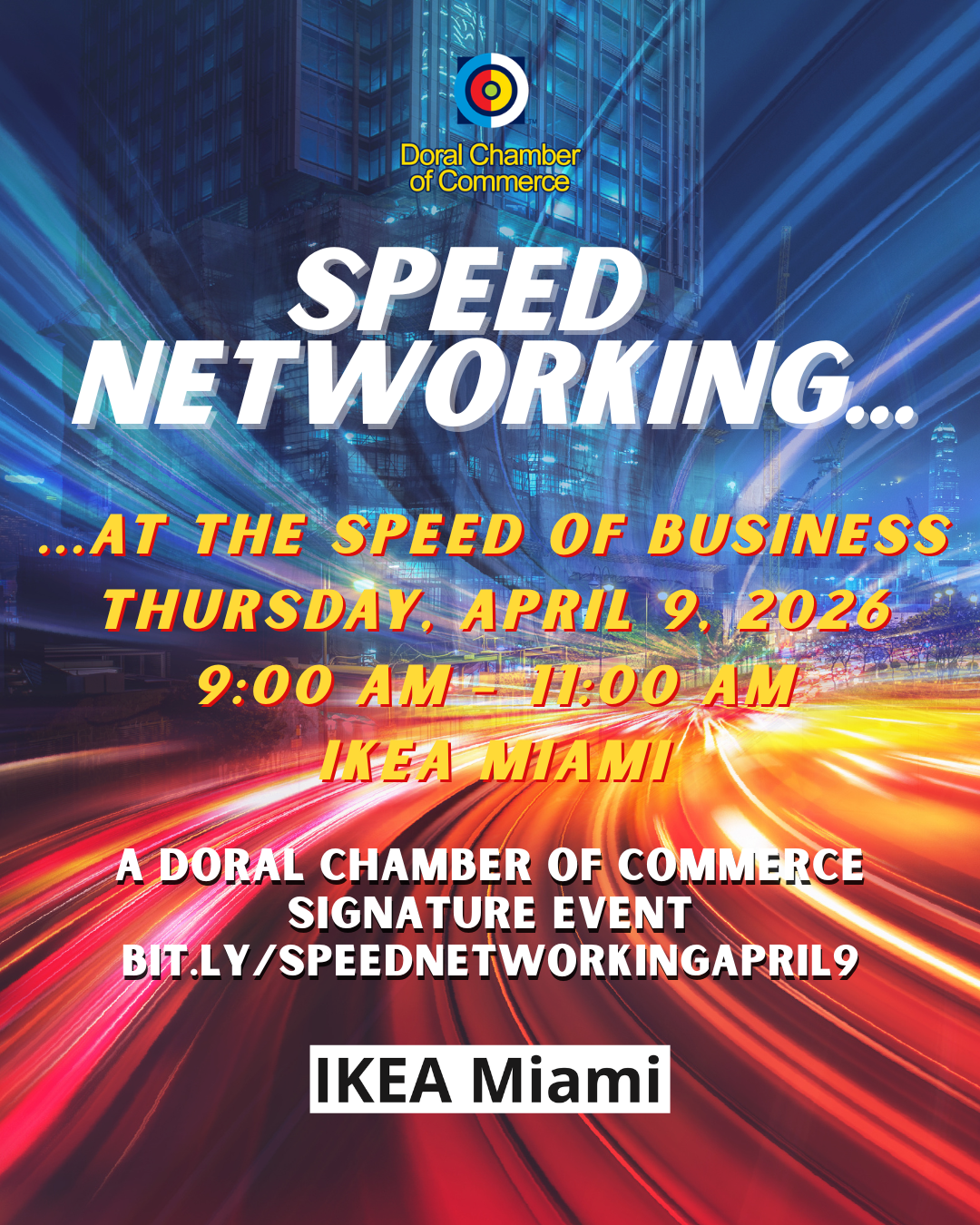 Speed Networking at the Speed of Business at IKEA Miami