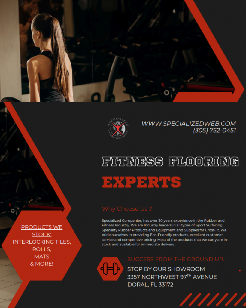 Specialized Fitness Resources Fitness Flooring Experts