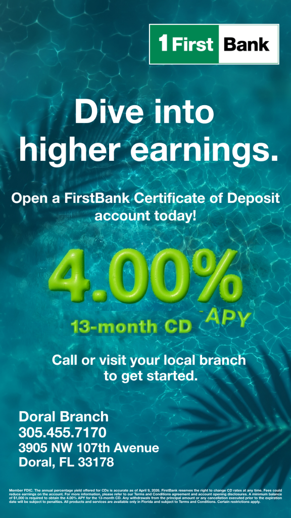 1FirstBank New CD Offer for 13 Months