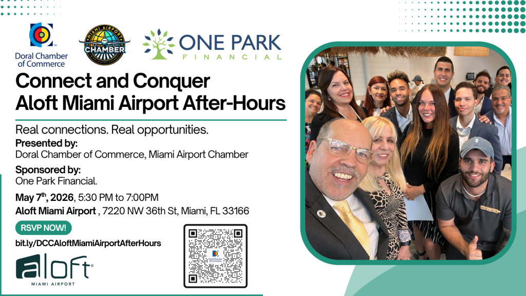 Connect & Conquer: After-Hours Business Networking at Aloft Miami Airport