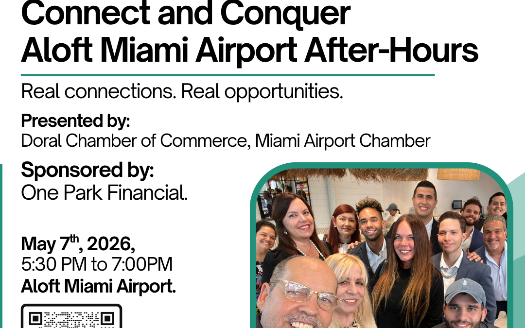 Connect & Conquer: After-Hours Business Networking at Aloft Miami Airport