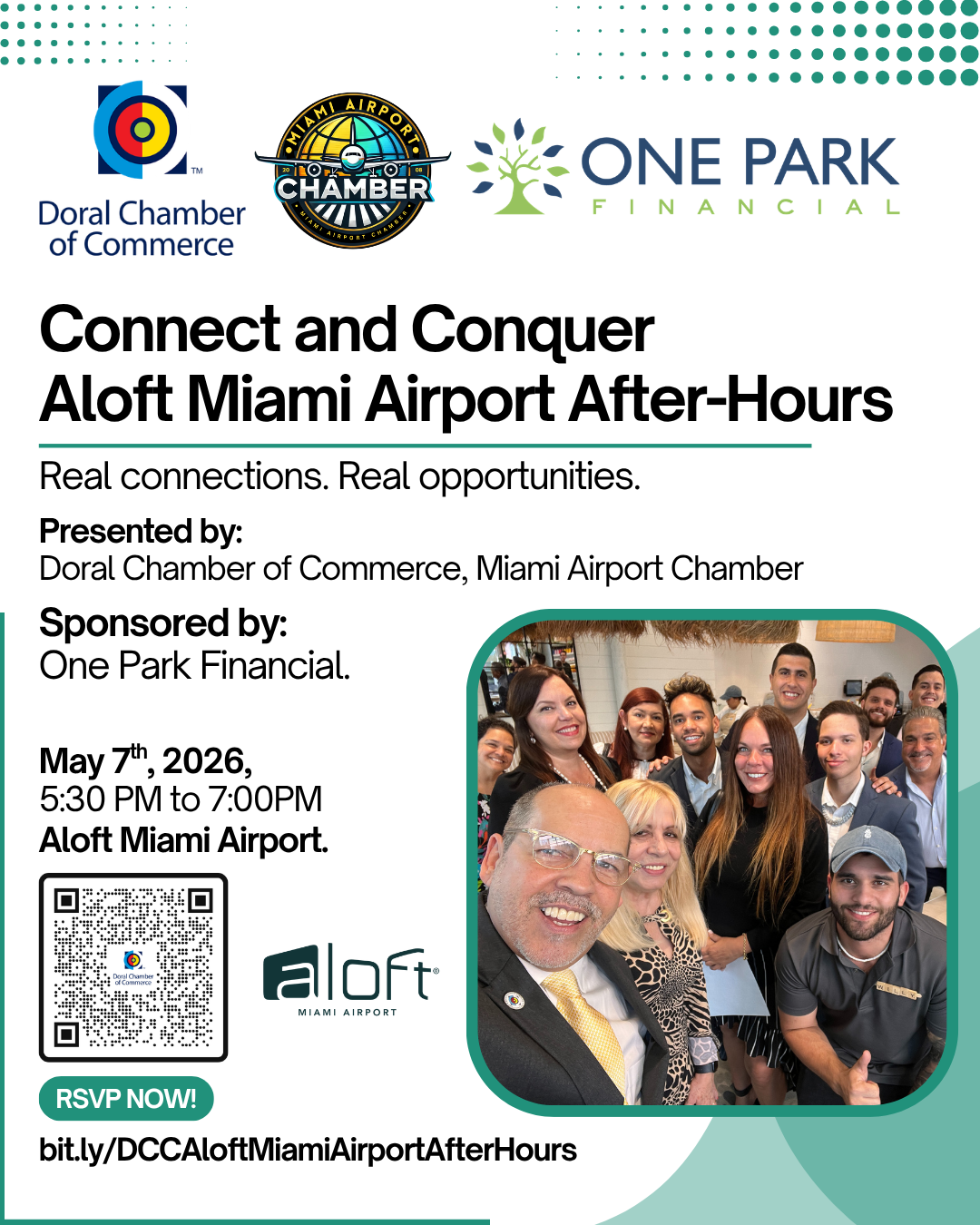 Connect & Conquer: After-Hours Business Networking at Aloft Miami Airport