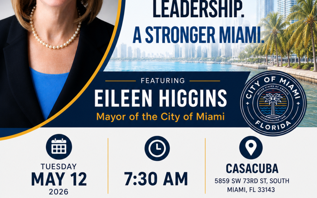 Networking Breakfast with City of Miami Mayor Eileen Higgins