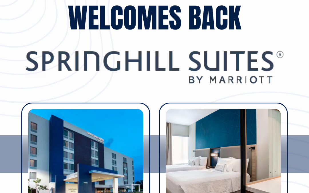 Doral Chamber of Commerce Proudly Welcomes Back SpringHill Suites Miami Doral as a Platinum Member.