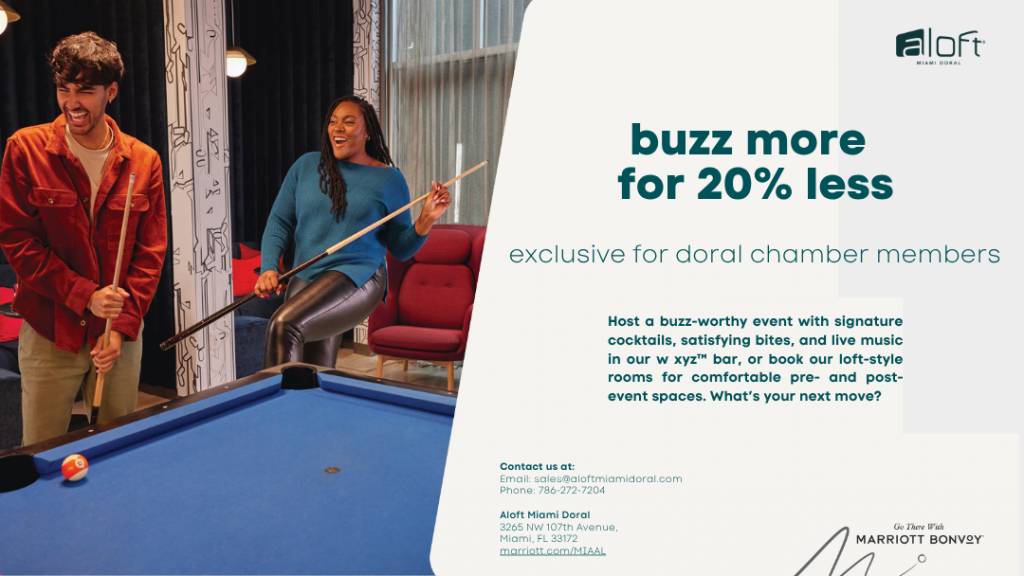 An exclusive Aloft Miami Doral offer for you