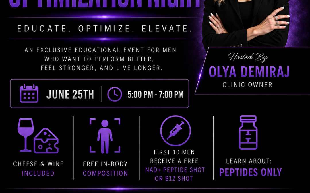 The Modern Man Optimization Event! A Special Networking & Information Event for Men (Ladies Welcomed)