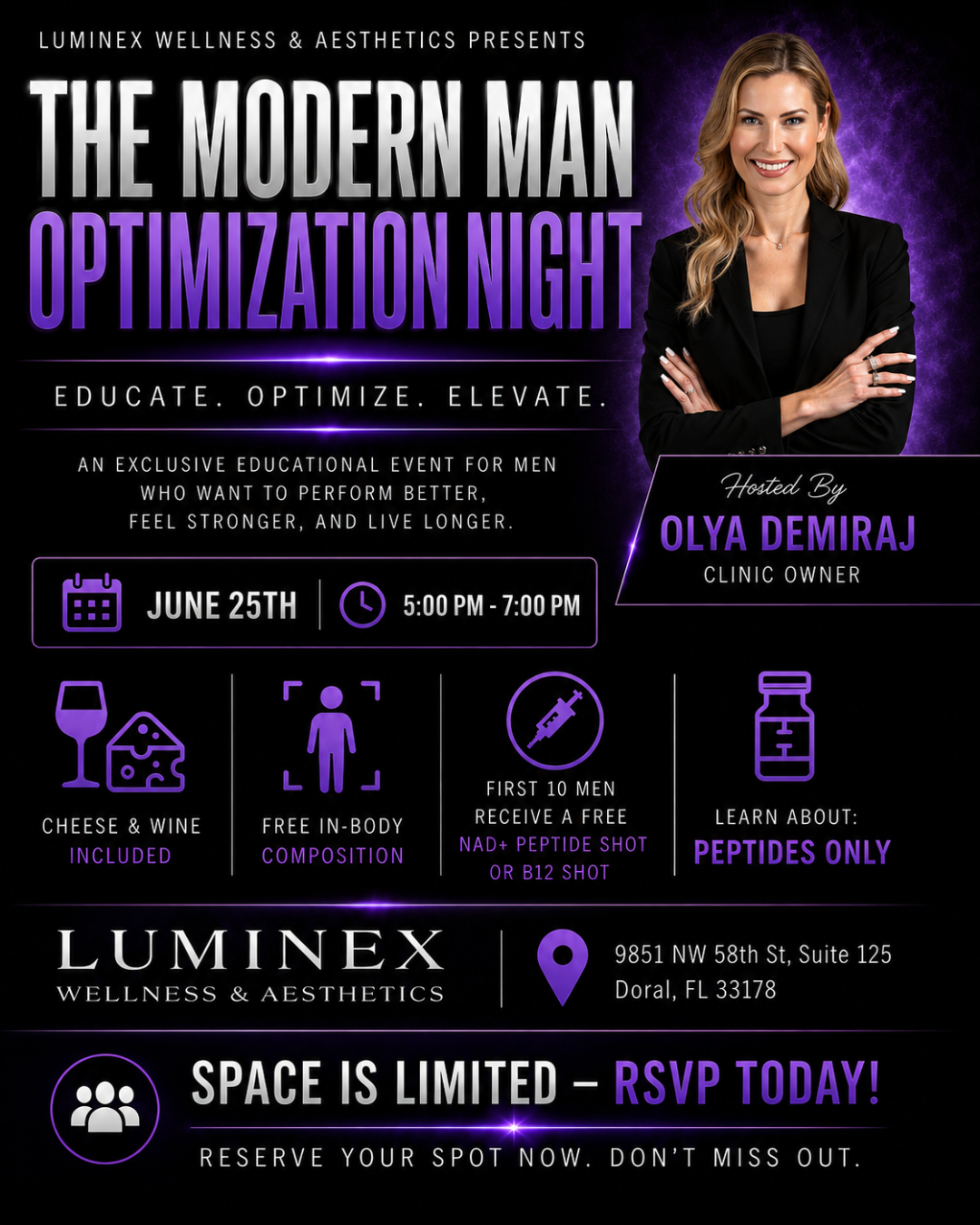 The Modern Man Optimization Event! A Special Networking & Information Event for Men (Ladies Welcomed)