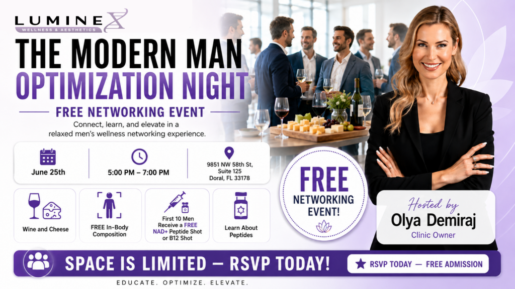The Modern Man Optimization Event! A Special Networking & Information Event for Men (Ladies Welcomed)