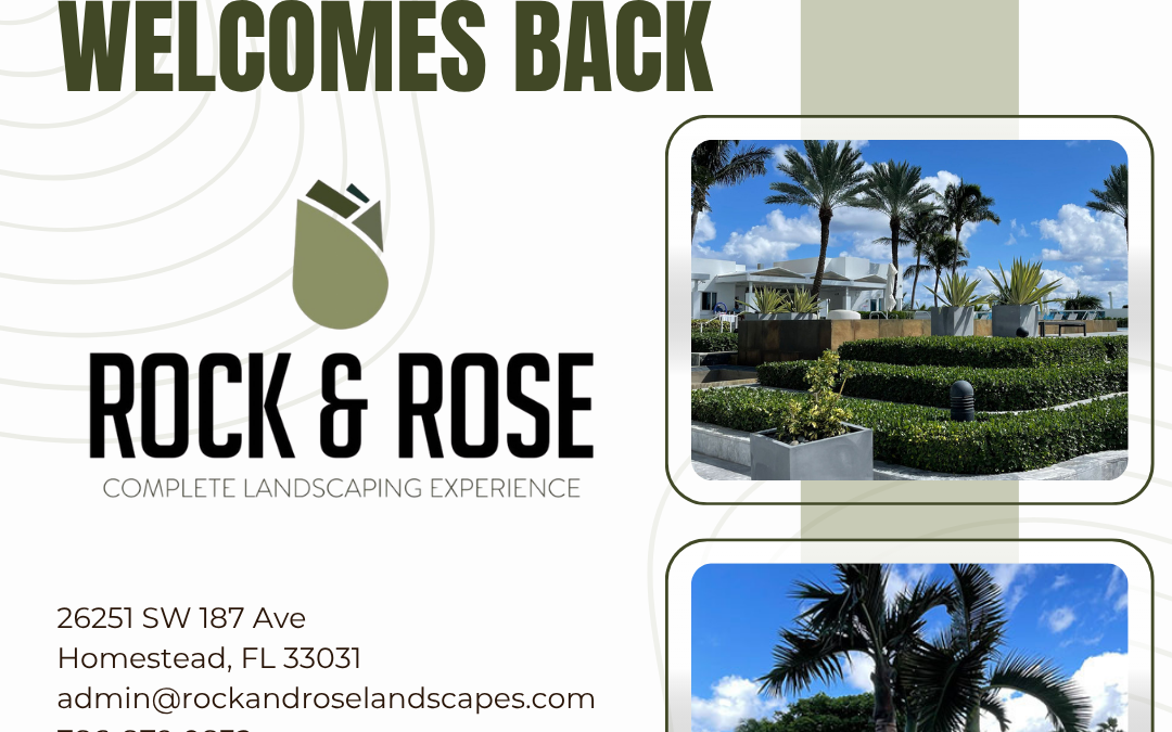 Doral Chamber of Commerce Proudly Welcomes Back Rock and Rose Lawn Care LLC as a Platinum Member.