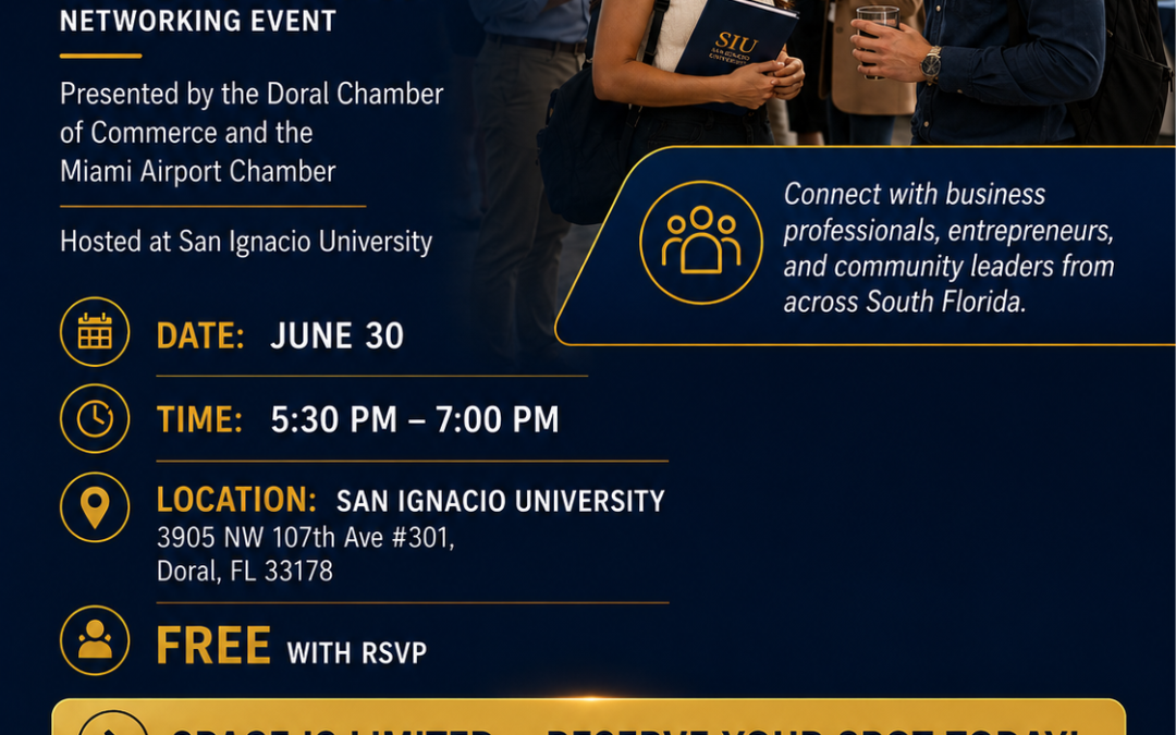 Doral After Hours: Professional Business Networking at San Ignacio University