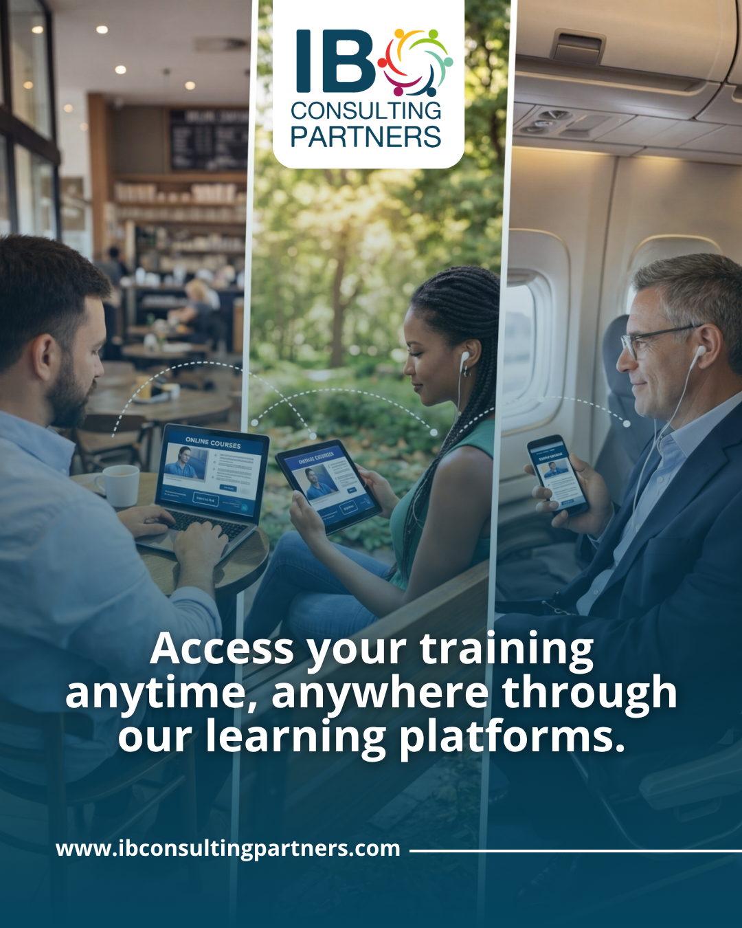 IB Consulting Partners Discover our learning platforms tailored to each organization's needs.