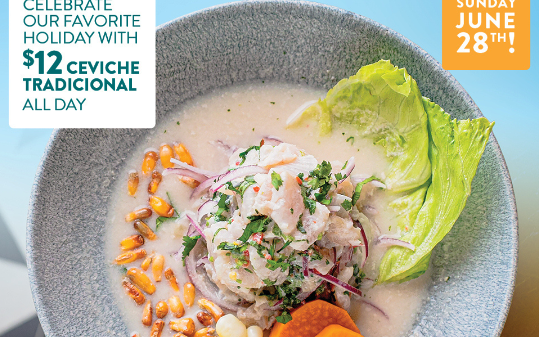 PISCO y NAZCA  National Ceviche Day