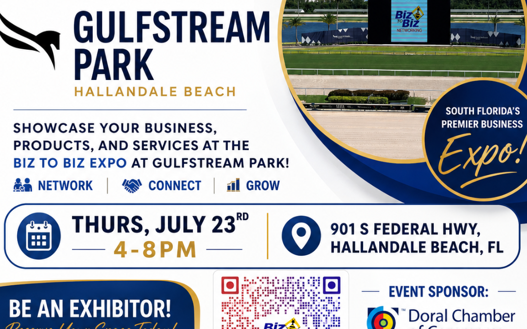 Biz To Biz Networking & Expos  Expo at the Gulfstream Park