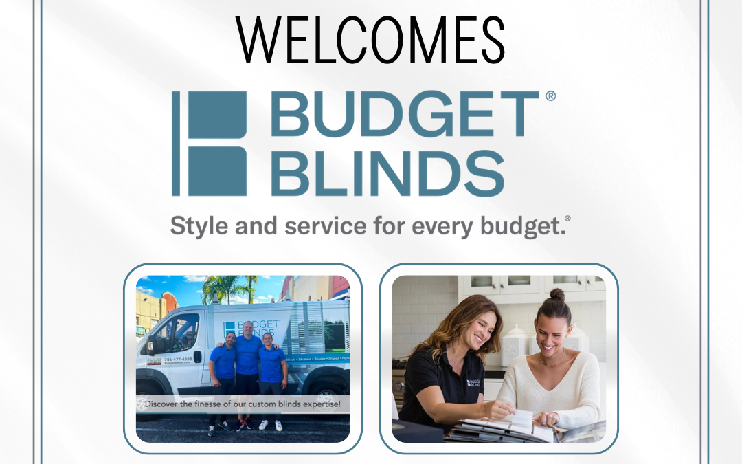 Doral Chamber of Commerce Proudly Welcomes Budget Blinds of Coral Gables as a Platinum Member.