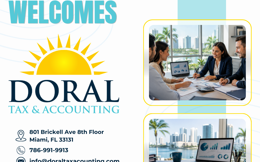 Doral Chamber of Commerce Proudly Welcomes Doral Tax & Accounting as a Trustee Member.