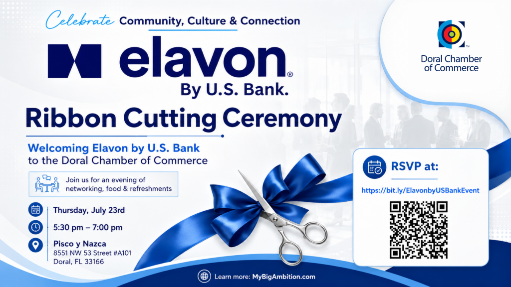 Elavon by U.S. Bank Ribbon Cutting Ceremony at Pisco y Nazca