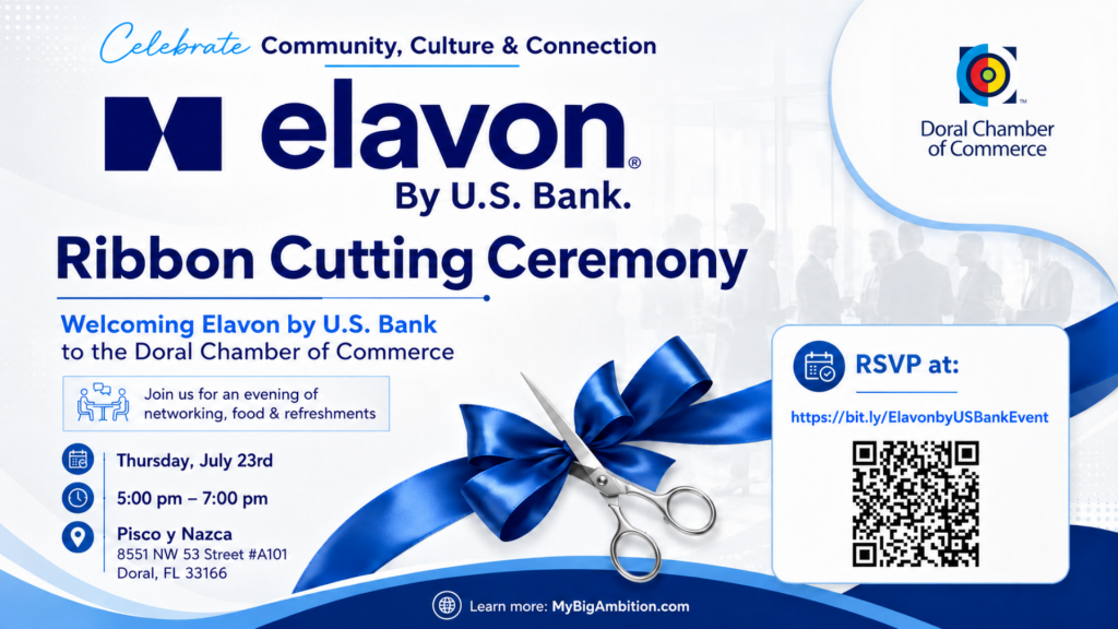 Elavon by U.S. Bank Ribbon Cutting Ceremony at Pisco y Nazca.