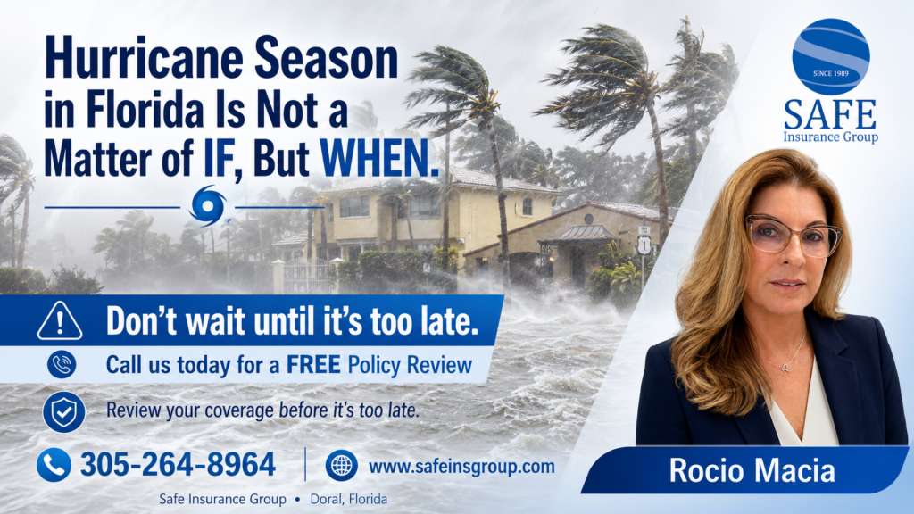 Safe Insurance Group: Be Ready Before the Next Hurricane