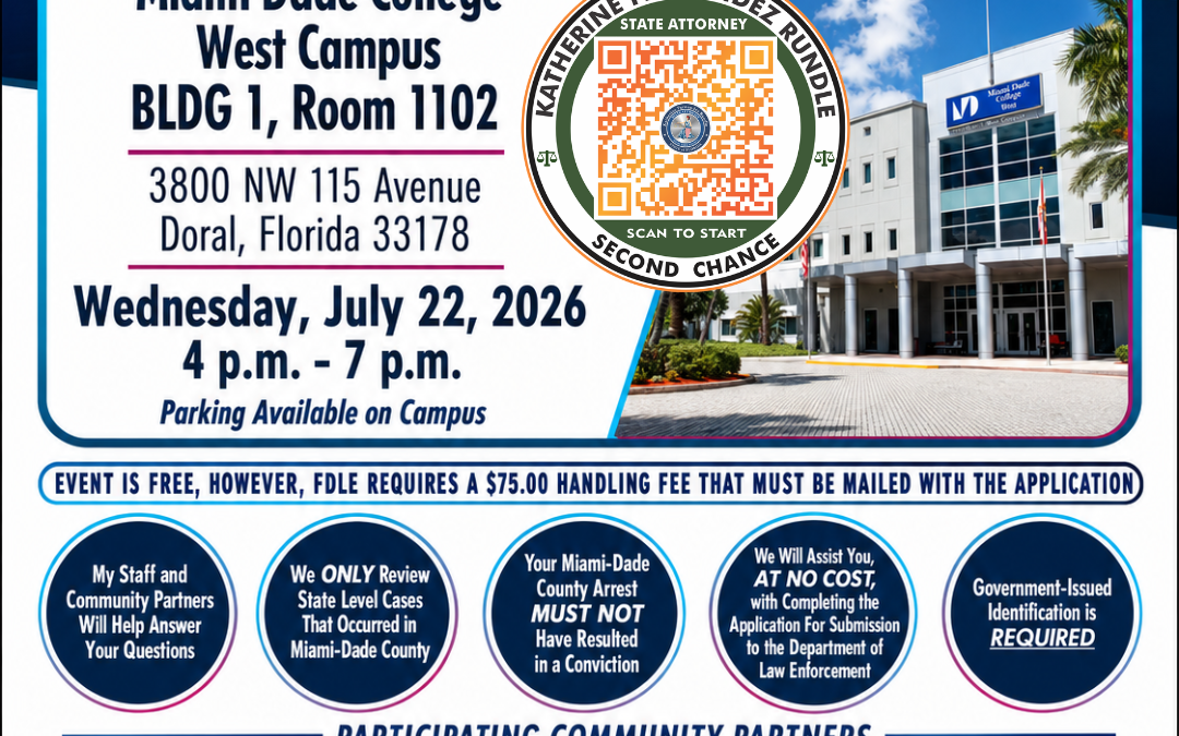 Second Chance Program in Doral: Assistance with Sealing or Expunging Eligible Arrest Records