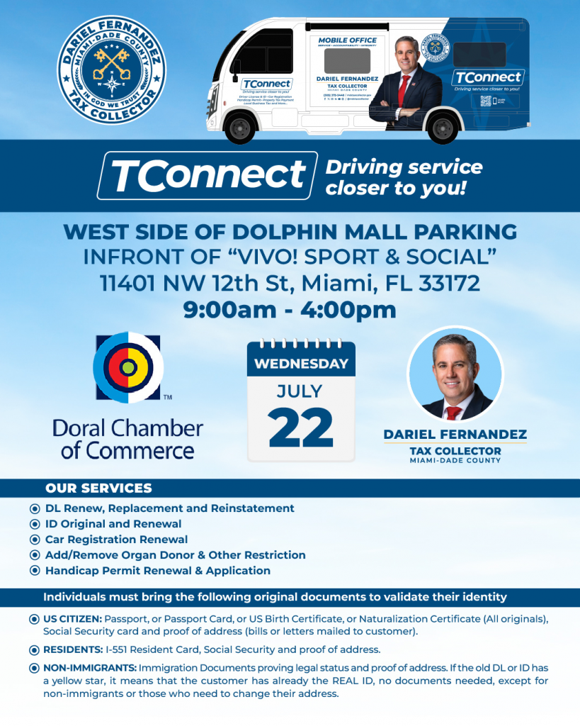 TConnect Brings Miami-Dade Tax Collector Services to Dolphin Mall