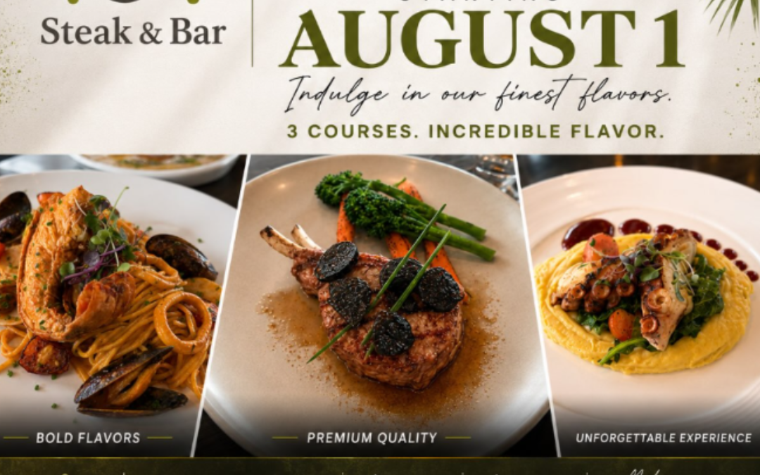 107 Steak & Bar  Miami Spice is back at 107 Steak & Bar!