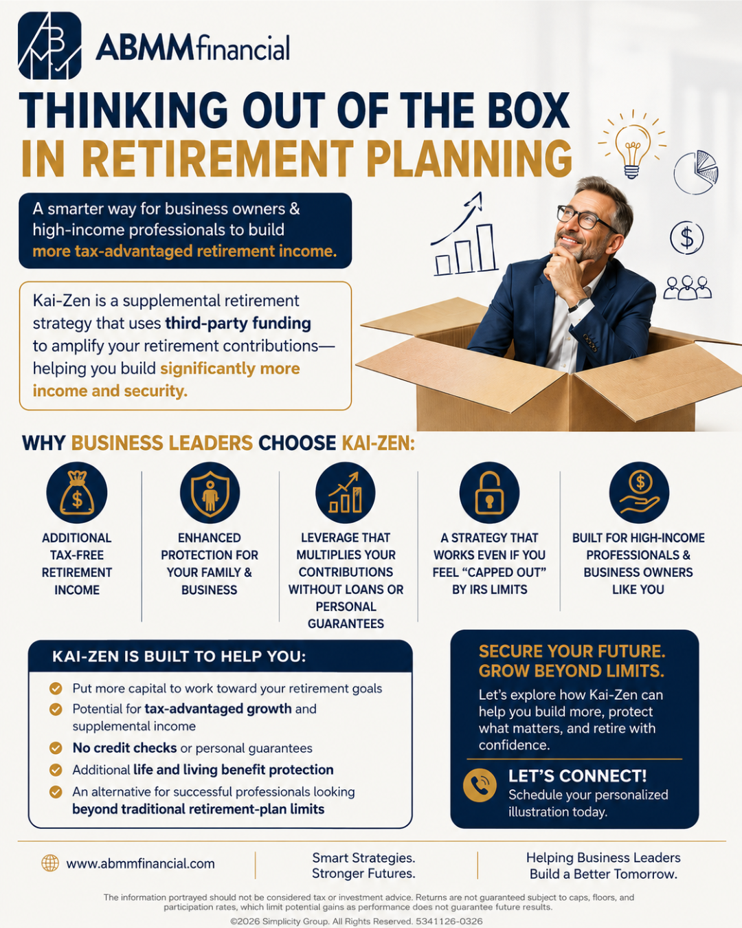 ABMM Financial: Thinking Out of the Box in Retirement Planning with Kai-Zen®