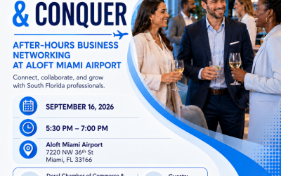 Connect & Conquer: After-Hours Business Networking at Aloft Miami Airport