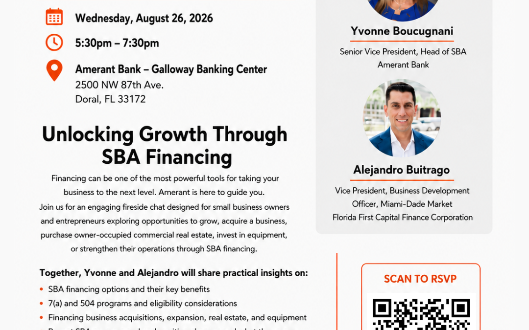 Unlocking Growth Through SBA Financing | Amerant Professional Series