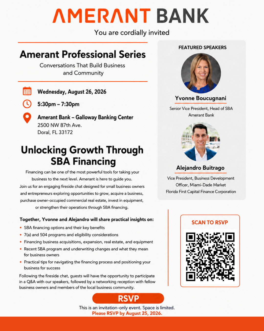 Unlocking Growth Through SBA Financing | Amerant Professional Series