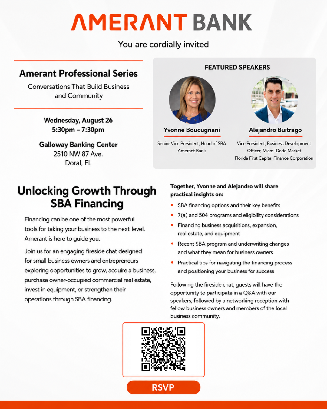 Unlocking Growth Through SBA Financing | Amerant Professional Series